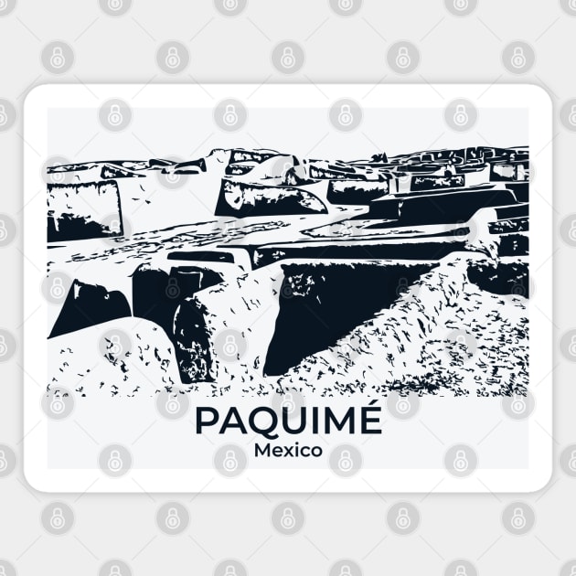 Paquimé - Mexico Magnet by Lakeric